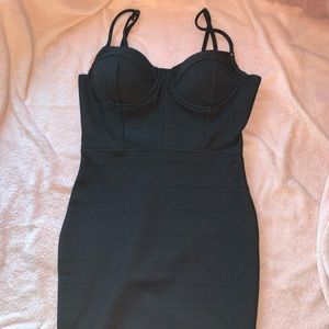 Black BodyCon Mini Dress